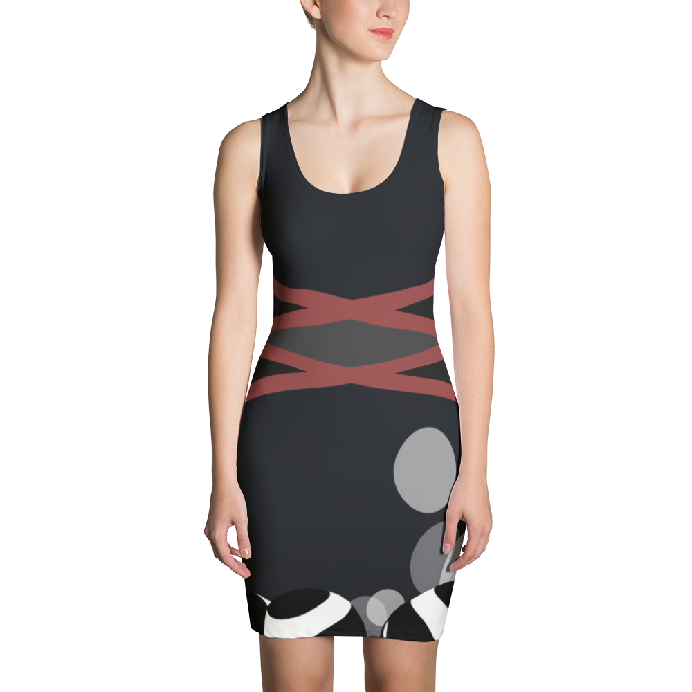 FF BODY CON PARTY DRESS LIGHTS N BILLIARDS