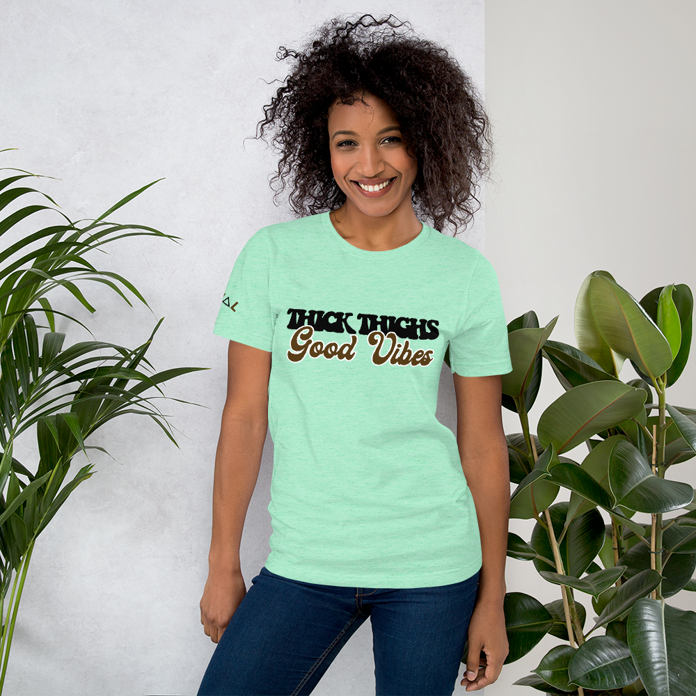 ROYAL WEAR | Empower Thick Thighs Good Vibes Candy Colors