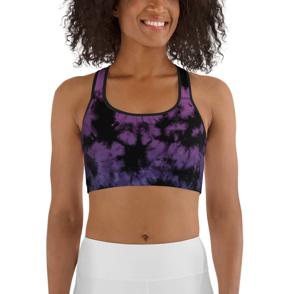 CRXWN | Drip or Dye Max 720 Bubble Pack HER Collection Acid Wash Tye Dye Sports Bra