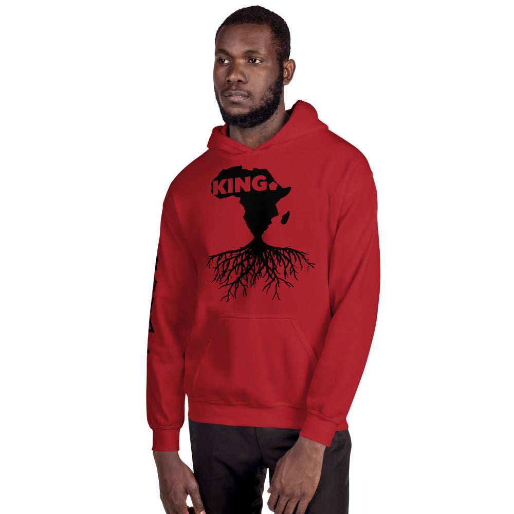 ROYAL. | Nu Afrique CRXWN and ROOTS | King Hoodie Black (3 VARIETIES)