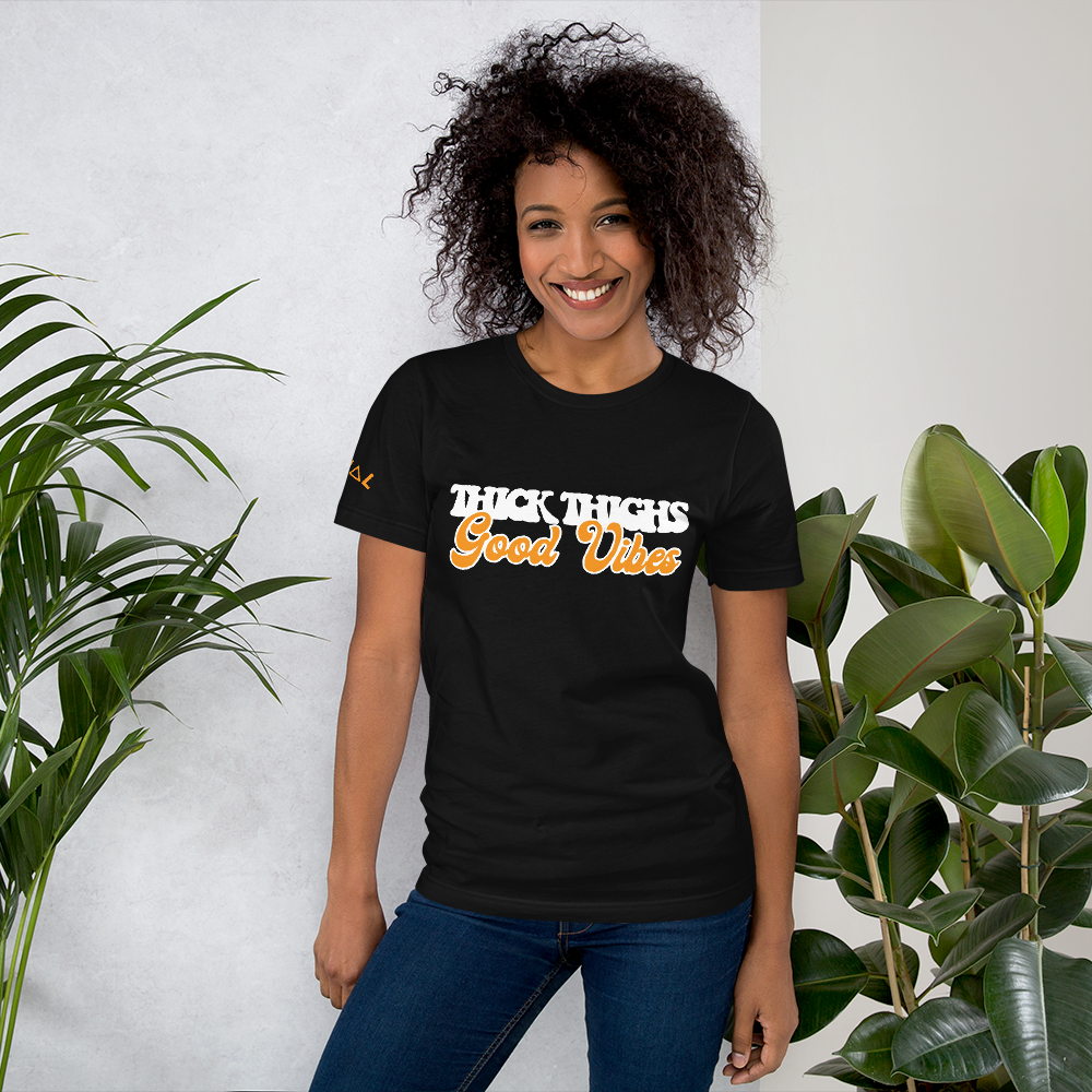 ROYAL WEAR | Empower Thick Thighs Good Vibes DARK COLORS