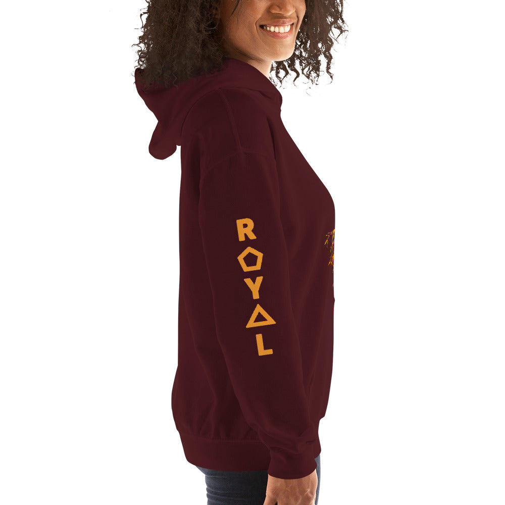 ROYAL. | Nu Afrique CRXWN and ROOTS | Queen Hoodie Kente (4 VARIETIES)