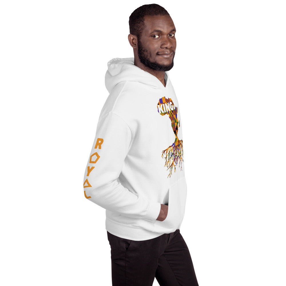 ROYAL. | Nu Afrique CRXWN and ROOTS | King Hoodie Kente (4 VARIETIES)