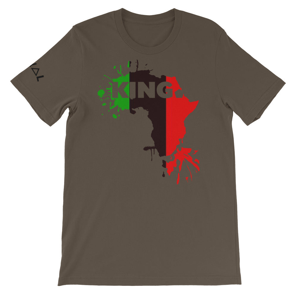 ROYAL. Wear | Nu Afrique Melanin Magic Conscious King UNISEX Variety Tee 7 Colors