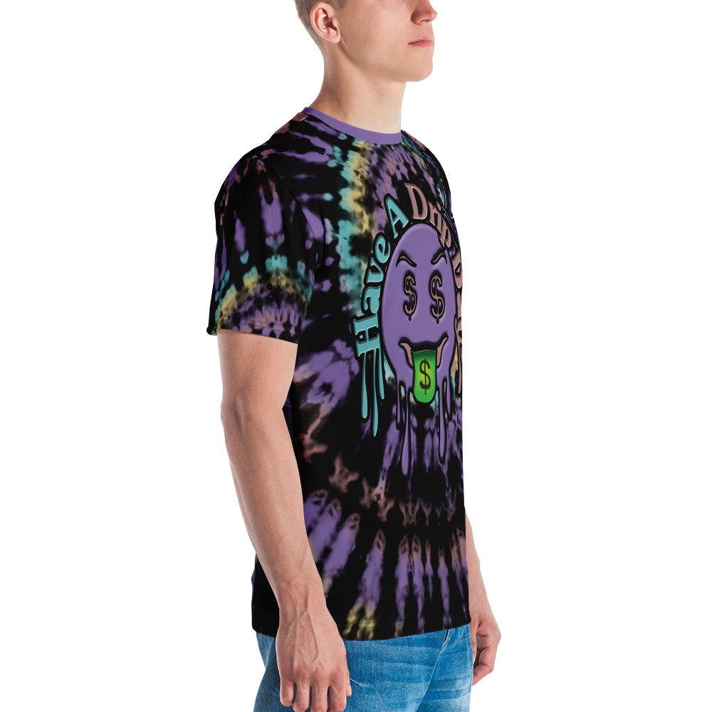 CRXWN | Drip or Dye Custom Tie Dye Crew Neck Jersey Tee Have a Drip Day