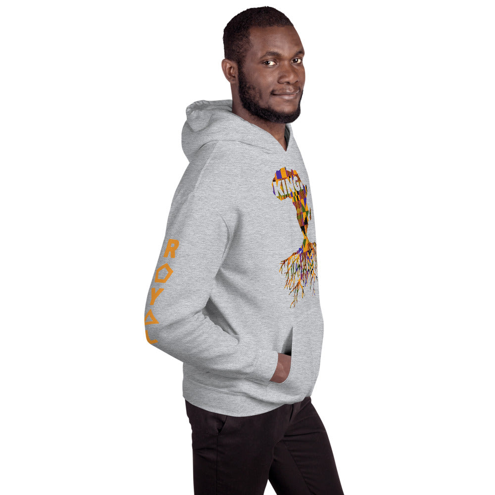 ROYAL. | Nu Afrique CRXWN and ROOTS | King Hoodie Kente (4 VARIETIES)
