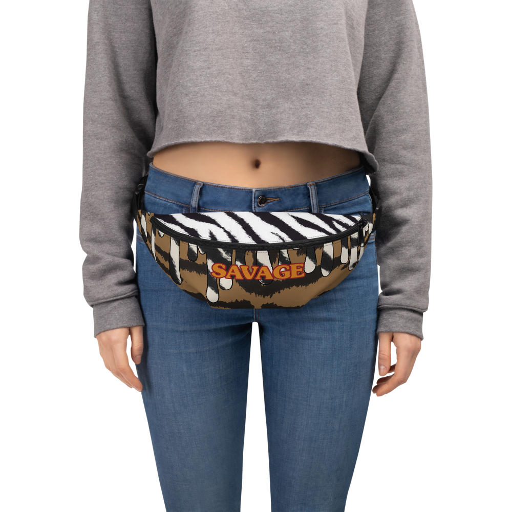 CRXWN | 3 Retro Animal Instinct Drip Crossbody