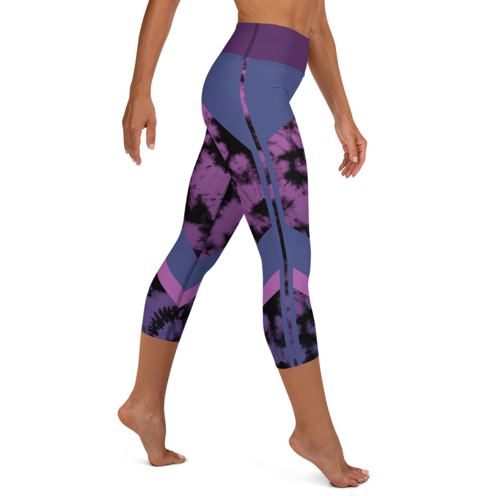CRXWN | Drip or Dye Max 720 Bubble Pack HER Collection Acid Wash Tye Dye Yoga Capri Leggings