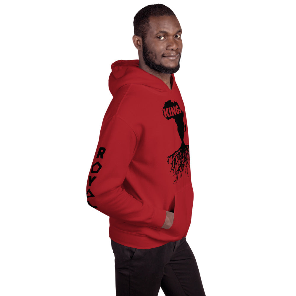 ROYAL. | Nu Afrique CRXWN and ROOTS | King Hoodie Black (3 VARIETIES)