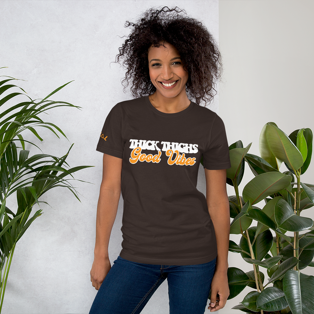 ROYAL WEAR | Empower Thick Thighs Good Vibes DARK COLORS