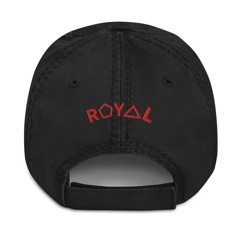 ROYAL WEAR | Empower Thick Thighs Good Vibes Trippy Super Retro Distressed Afro Tings Dad Cap