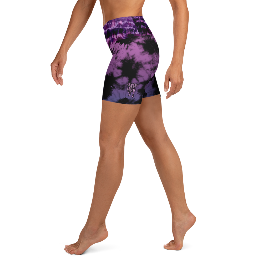 CRXWN | Drip or Dye Max 720 Bubble Pack HER Collection Acid Wash Tye Dye Yoga Shorts