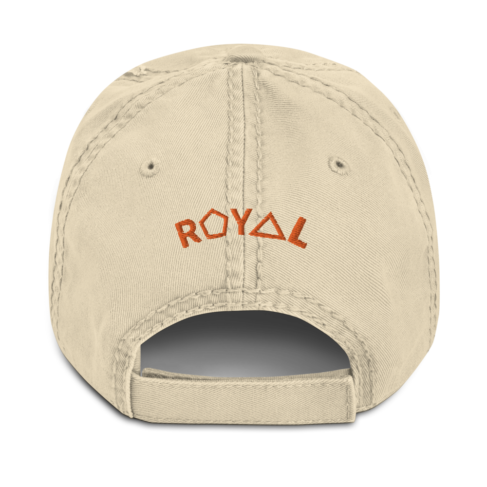 ROYAL WEAR | Empower Thick Thighs Good Vibes Trippy Super Retro Distressed Dad Cap