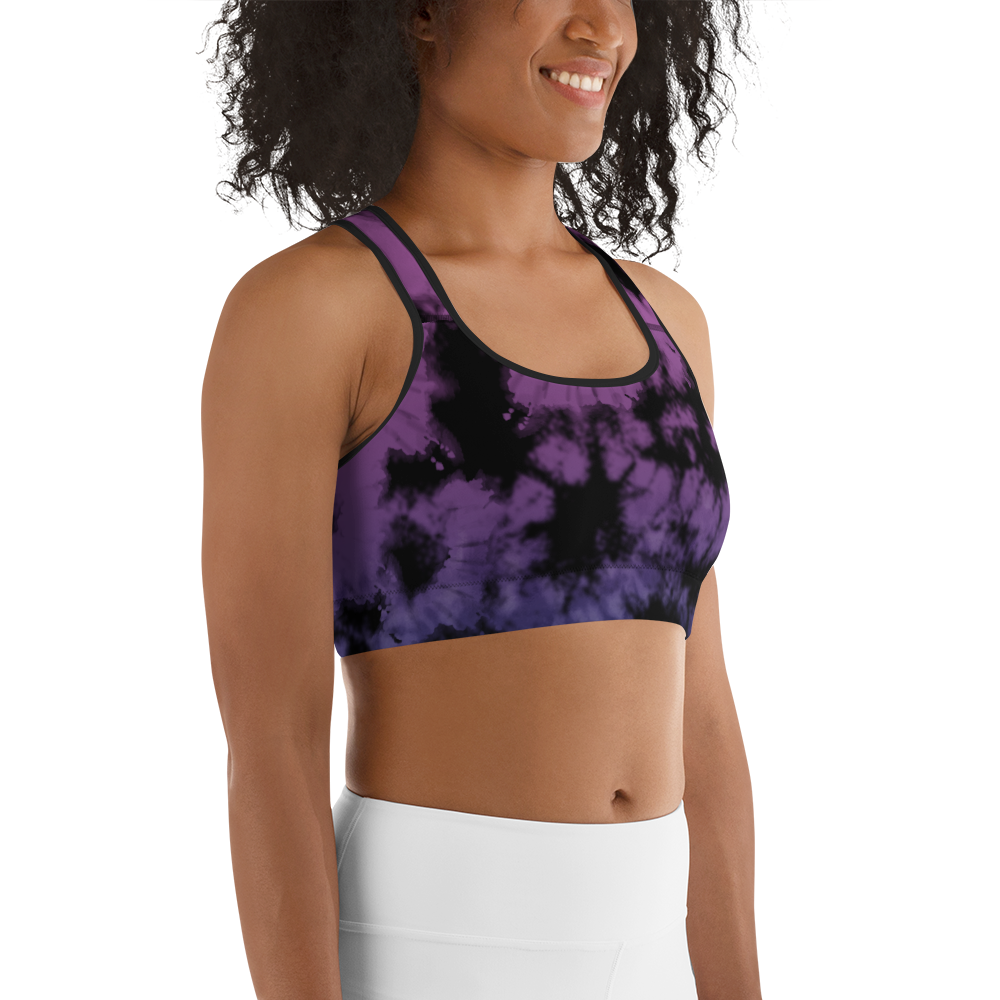 CRXWN | Drip or Dye Max 720 Bubble Pack HER Collection Acid Wash Tye Dye Sports Bra