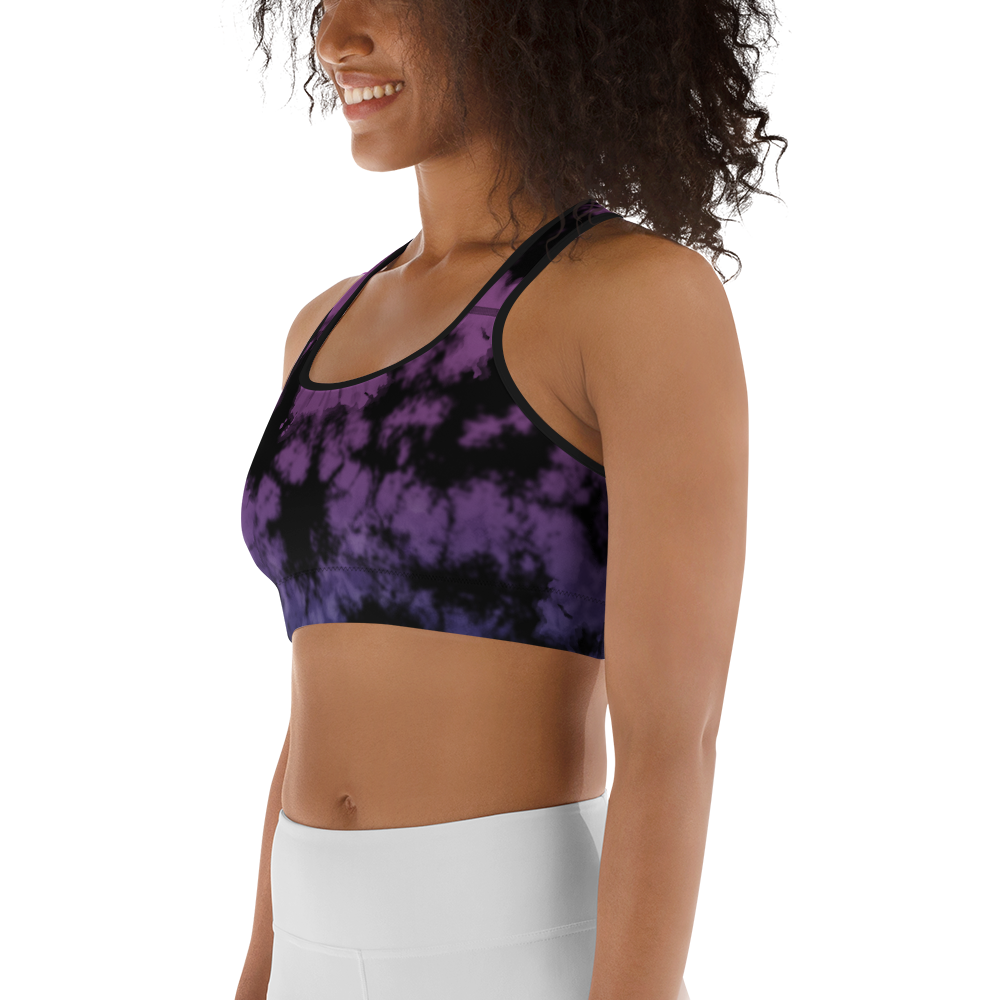 CRXWN | Drip or Dye Max 720 Bubble Pack HER Collection Acid Wash Tye Dye Sports Bra