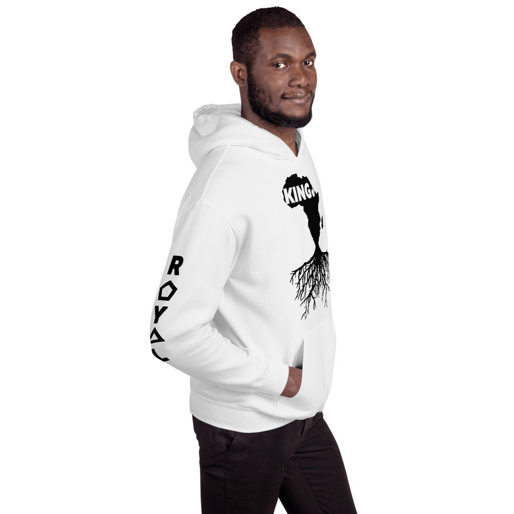 ROYAL. | Nu Afrique CRXWN and ROOTS | King Hoodie Black (3 VARIETIES)