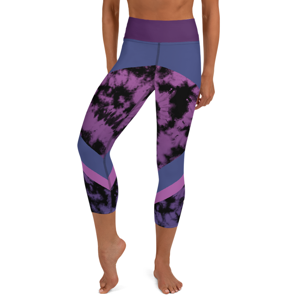CRXWN | Drip or Dye Max 720 Bubble Pack HER Collection Acid Wash Tye Dye Yoga Capri Leggings