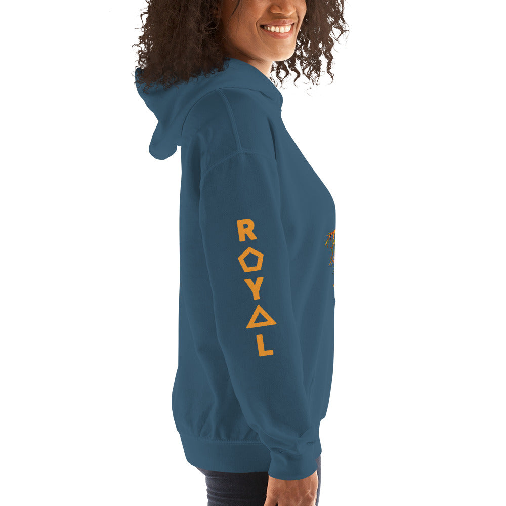 ROYAL. | Nu Afrique CRXWN and ROOTS | Queen Hoodie Kente (4 VARIETIES)