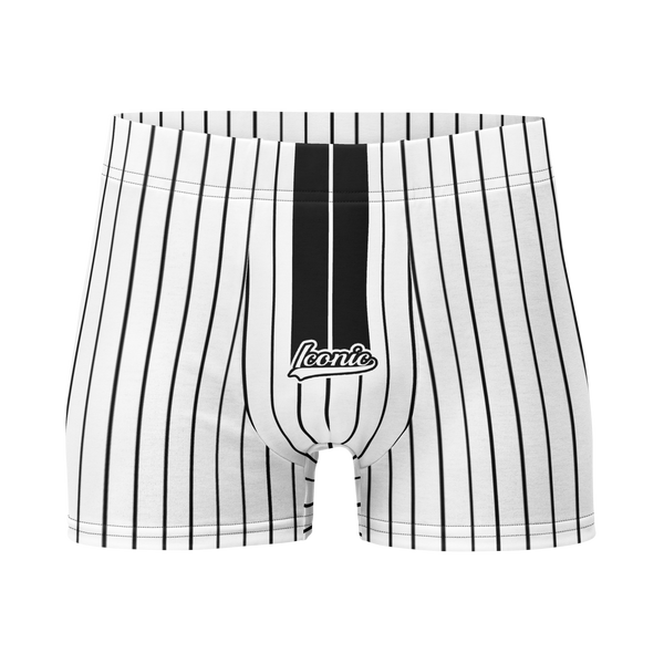 ROYAL Team Iconic. Athletix Boi Briefs Pinstripe Wh and Blk