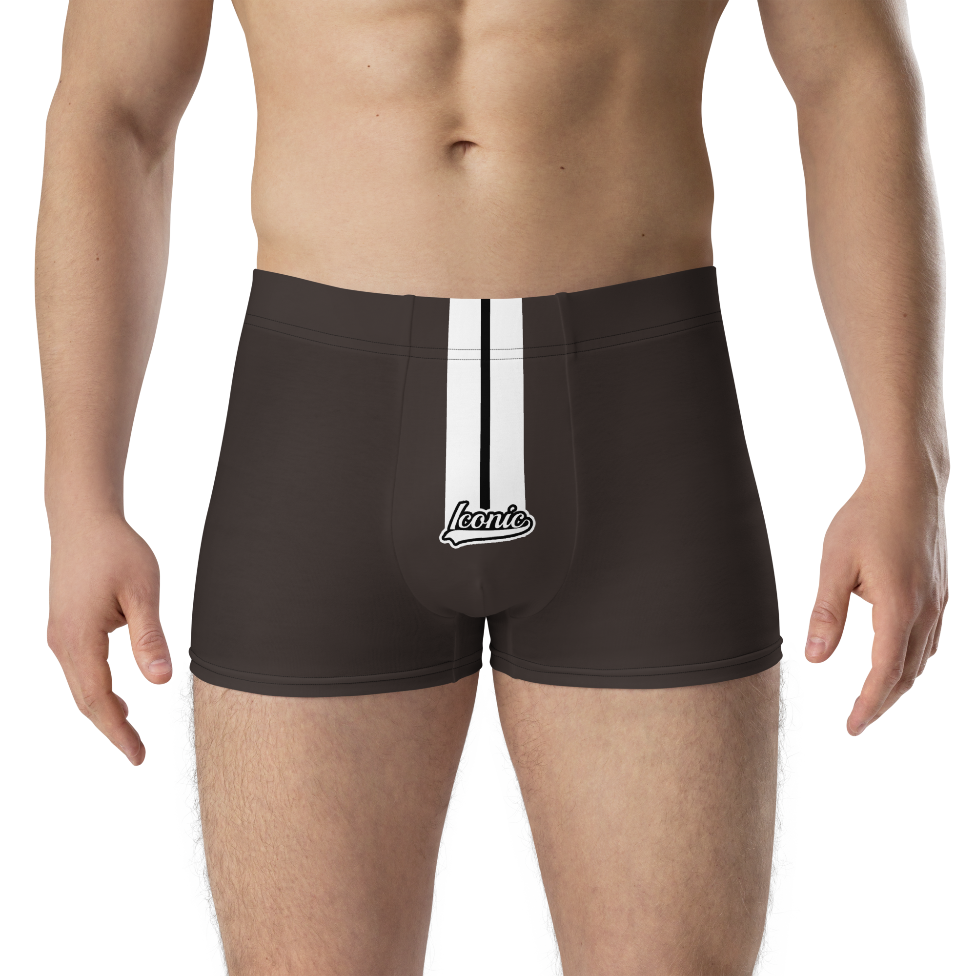 ROYAL Team Iconic. Athletix Boi Briefs Color Story Yoga Intimate Cool Deep Brown