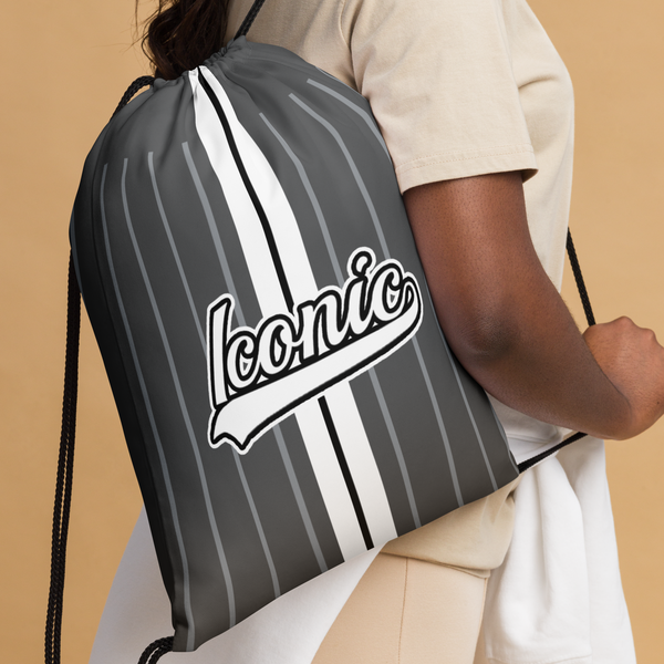 ROYAL Team Iconic. Toy Bag Pinstripe 50 Shades Deep Dusk and Cool Grey
