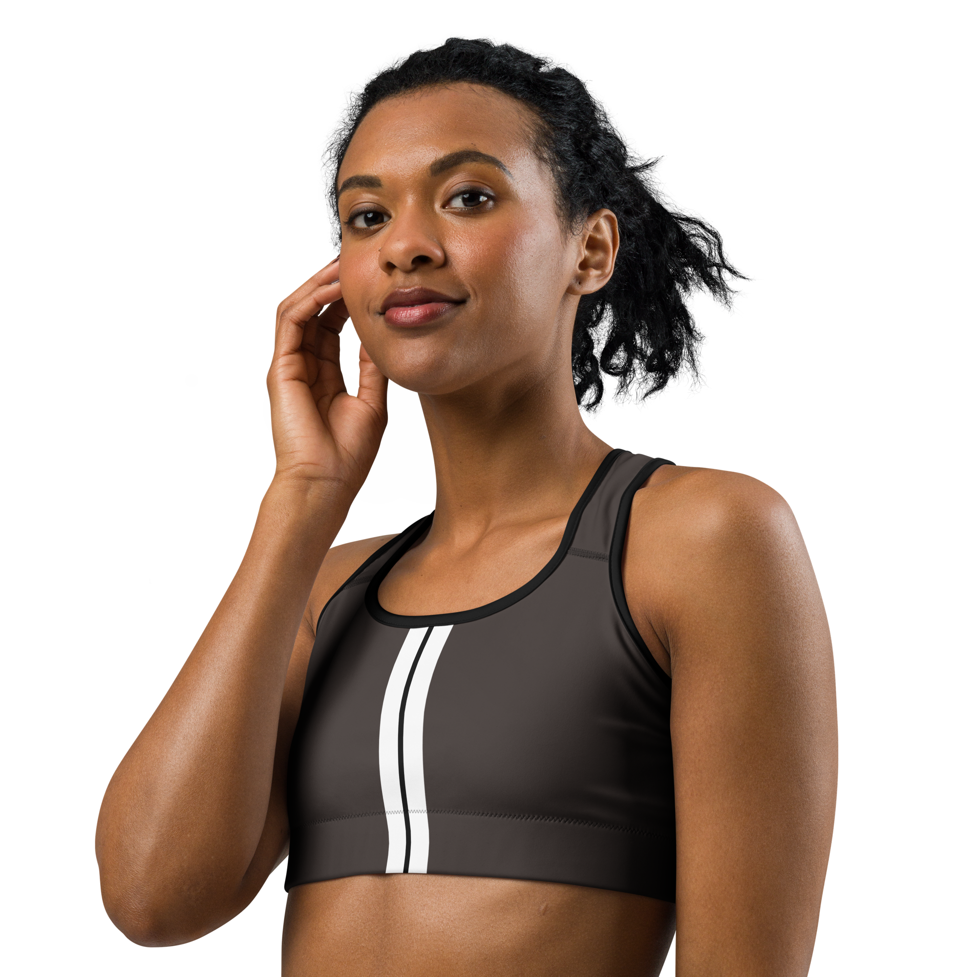 ROYAL Team Iconic. Athletix Sports Bra Color Story Yoga Intimate Cool Deep Brown