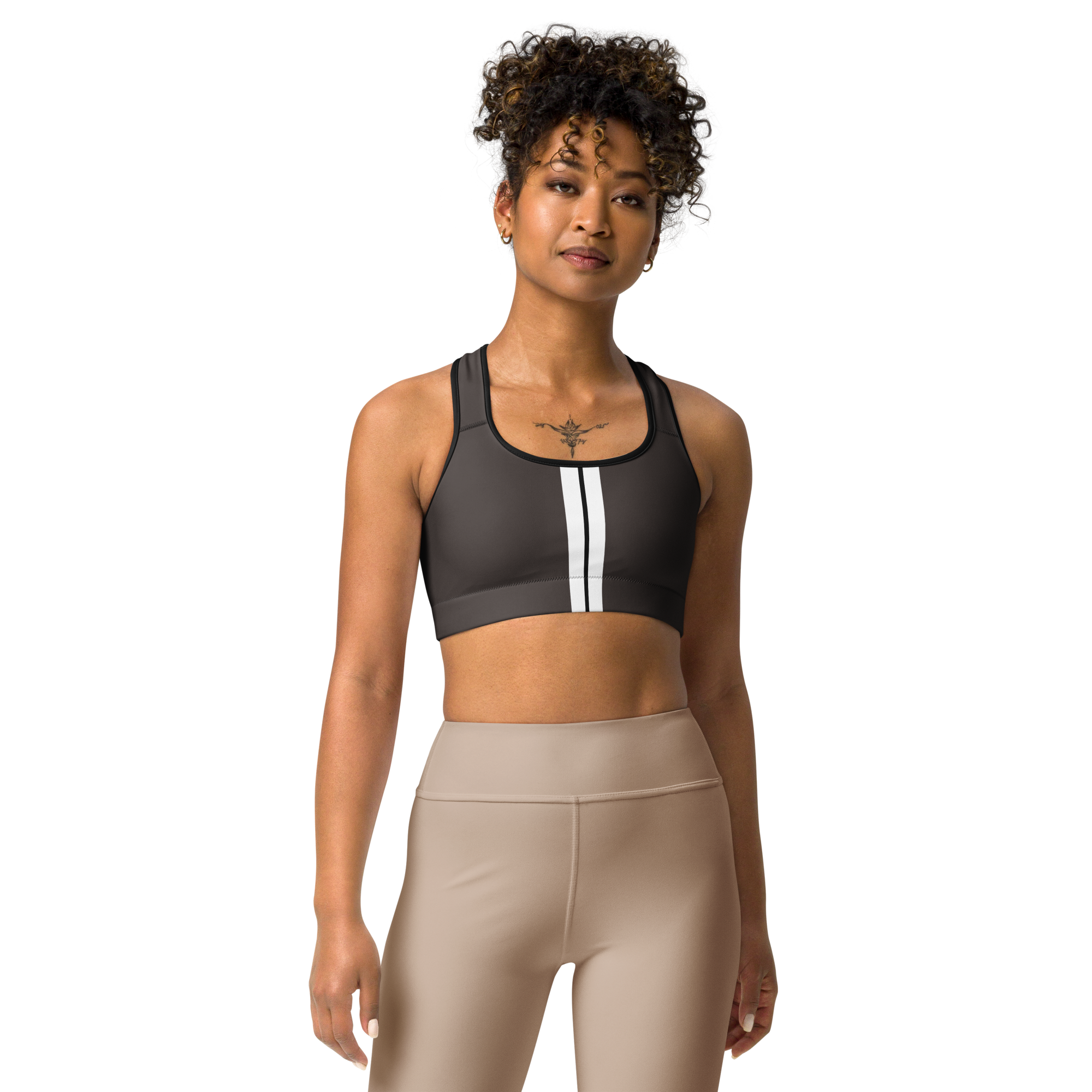 ROYAL Team Iconic. Athletix Sports Bra Color Story Yoga Intimate Cool Deep Brown