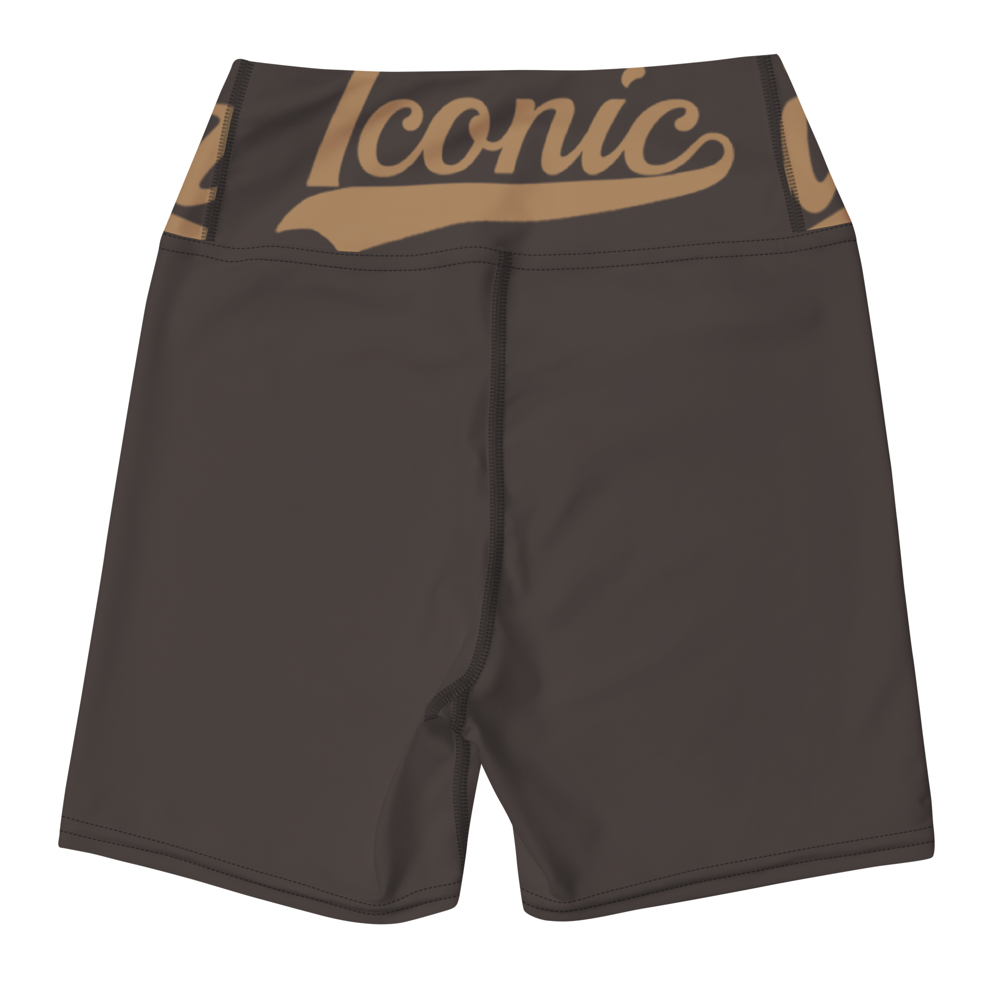 ROYAL Team Iconic. Athletix Yoga Shorts Color Story Yoga Intimate Cool Deep Brown