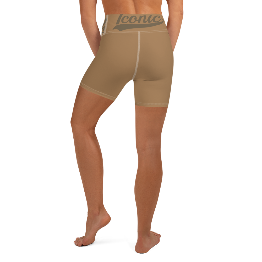 ROYAL Team Iconic. Athletix Yoga Shorts Color Story Yoga Intimate Cream Tan