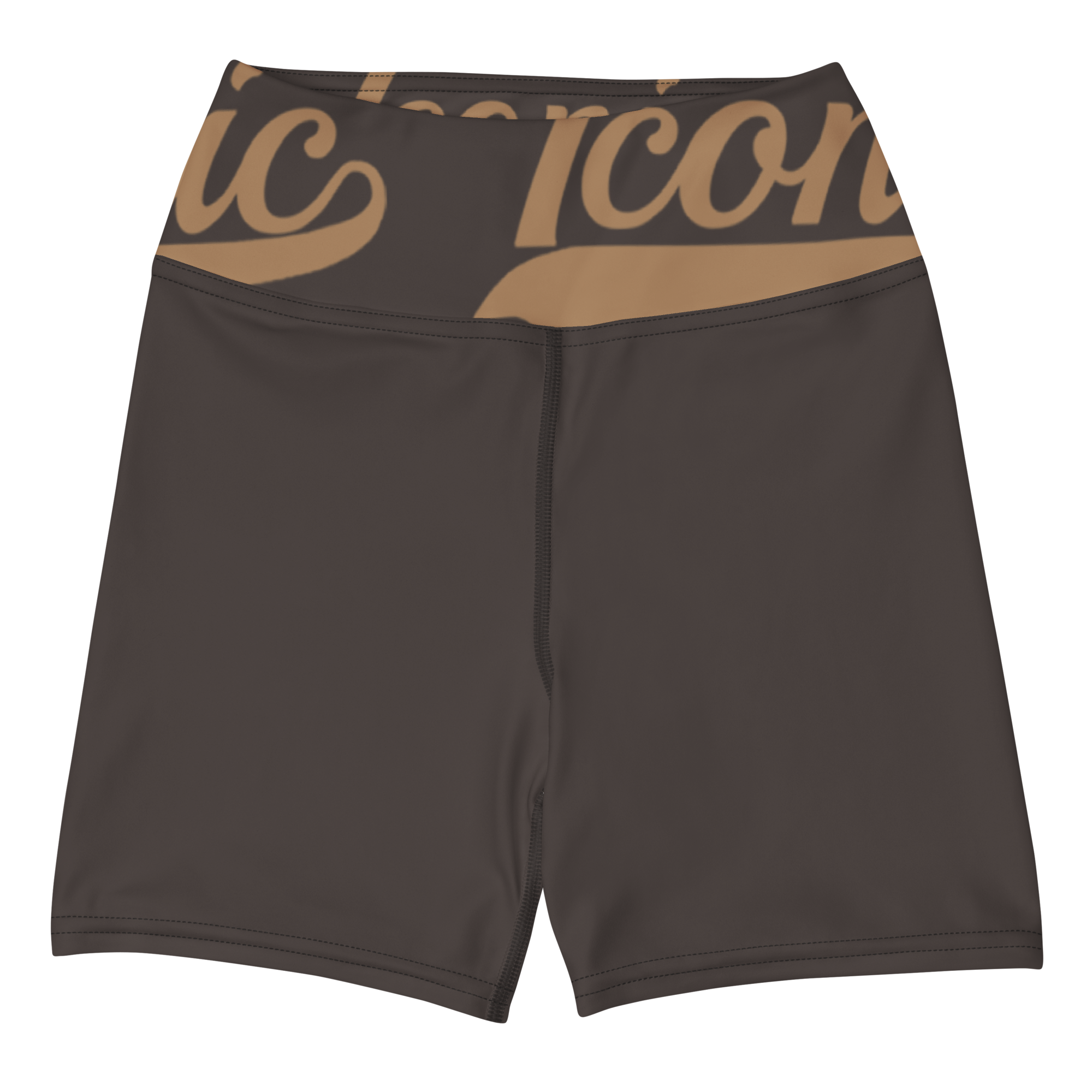 ROYAL Team Iconic. Athletix Yoga Shorts Color Story Yoga Intimate Cool Deep Brown