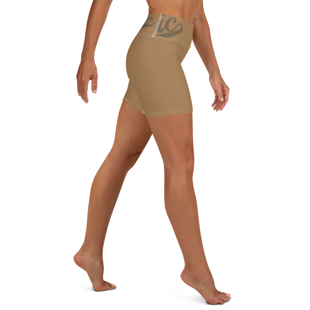 ROYAL Team Iconic. Athletix Yoga Shorts Color Story Yoga Intimate Cream Tan