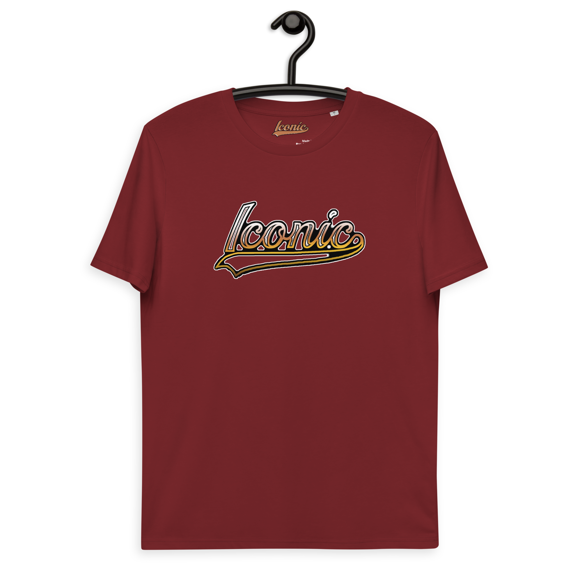 ICONIC. Gradient Retro Drip Unisex organic cotton tee COLOR ICONIC. Gradient Retro Drip Unisex organic cotton tee COLOR