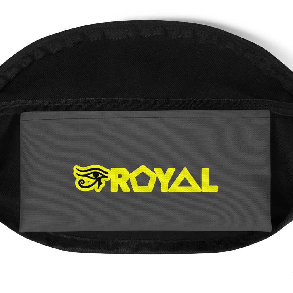 ROYAL. | Urban Resort Ra Pack Crossbody All Over Ankh Solid Black / Grey 4 Varieties
