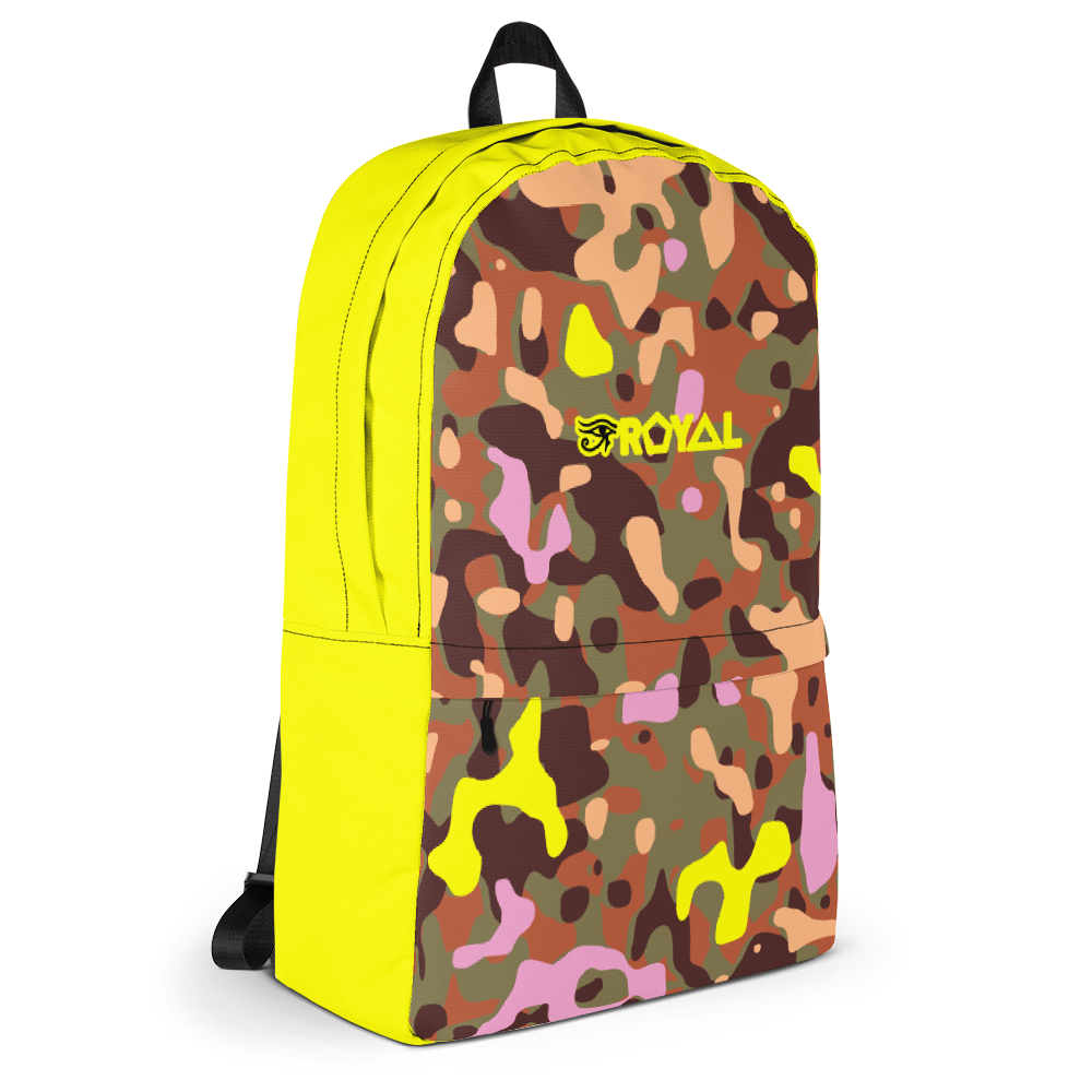 ROYAL. | Urban Resort Ra Pack Lightweight Backpack With hidden pocket electric desert camo