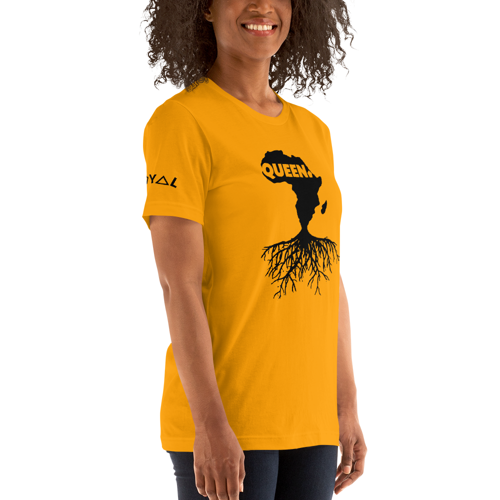 ROYAL Wear | Graf It Tee. Nu Afrique. CRXWN N Roots Unisex Royal Tee Queen 6 Colors