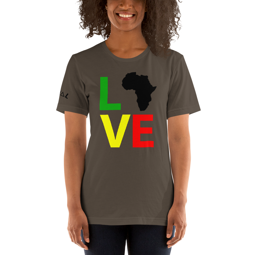 ROYAL. WEAR | Love Afrika. Nu Afrique. unisex tee 3 Colors