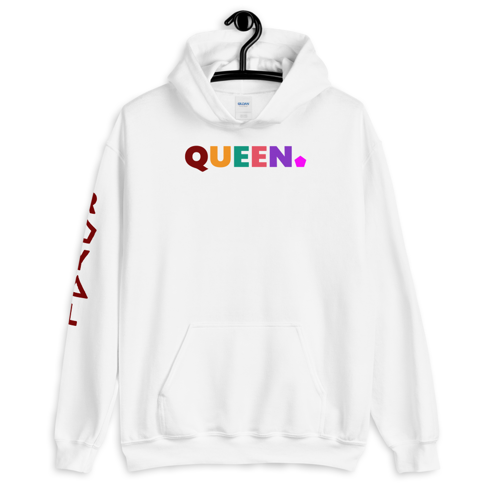 .R.O.Y.A.L. QUEEN BOiFRIEND HOODIE STATEMENT WH