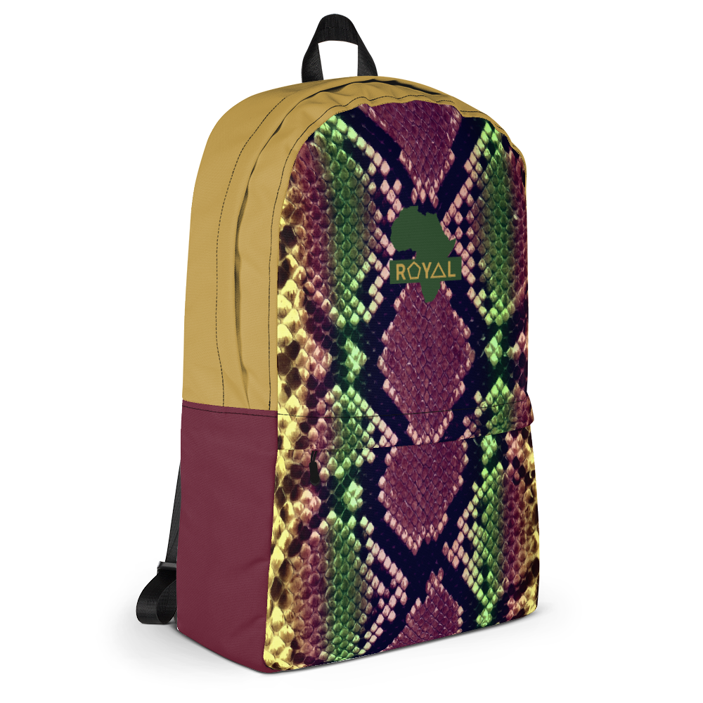 ROYAL. WEAR | Hum-Animal II Series Snakeskin Liteweight Backpack with hidden pocket 4 Varieties