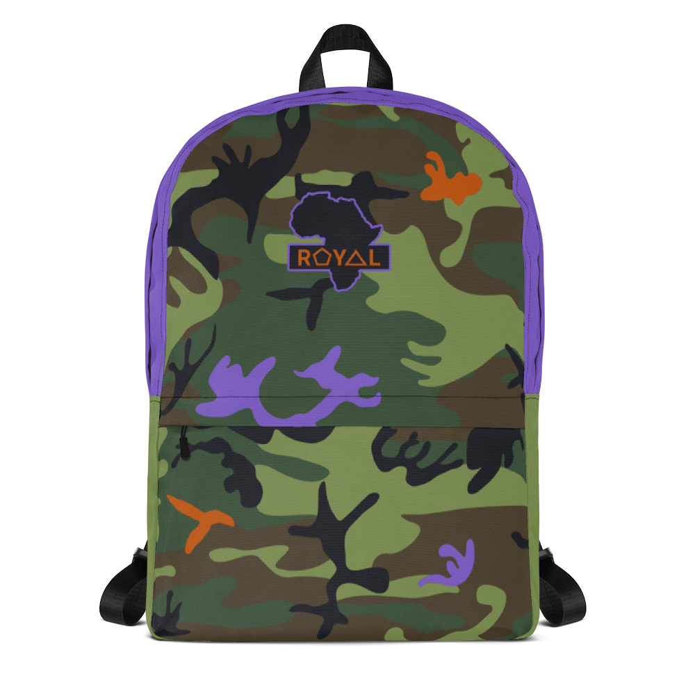 ROYAL. WEAR | Trippy CAMO Liteweight Backpack with hidden pocket 2 Varieties
