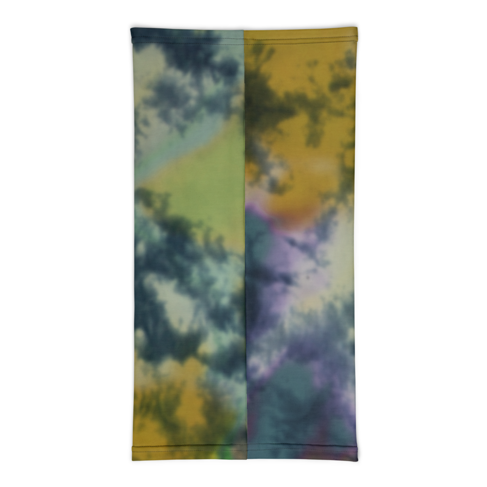 CRXWN | Drip or Dye | Tye Dye Season of Love 1 Cosmic Prophet Custom 3-in-1 UNISEX Gaiter Heavenly Color Clouds Golden Rays of Alchemy