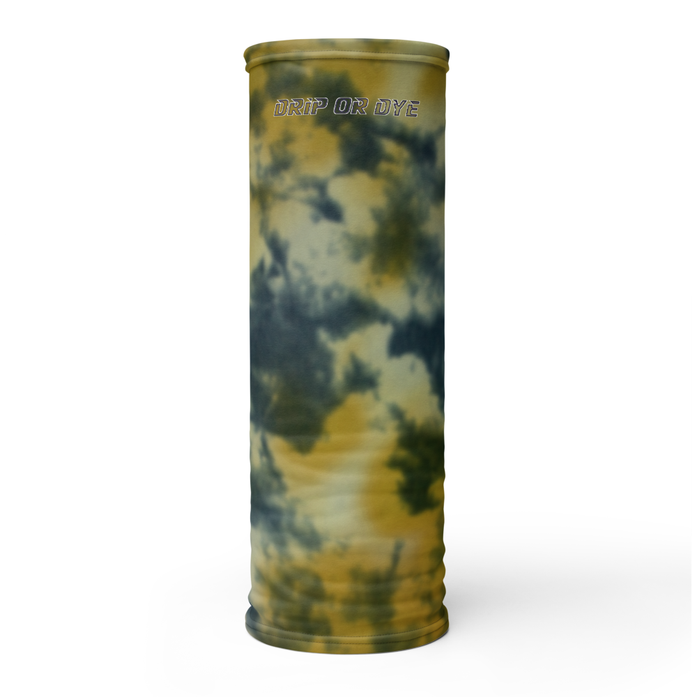 CRXWN | Drip or Dye | Tye Dye Season of Love 1 Cosmic Prophet Custom 3-in-1 UNISEX Gaiter Heavenly Color Clouds Golden Rays of Alchemy