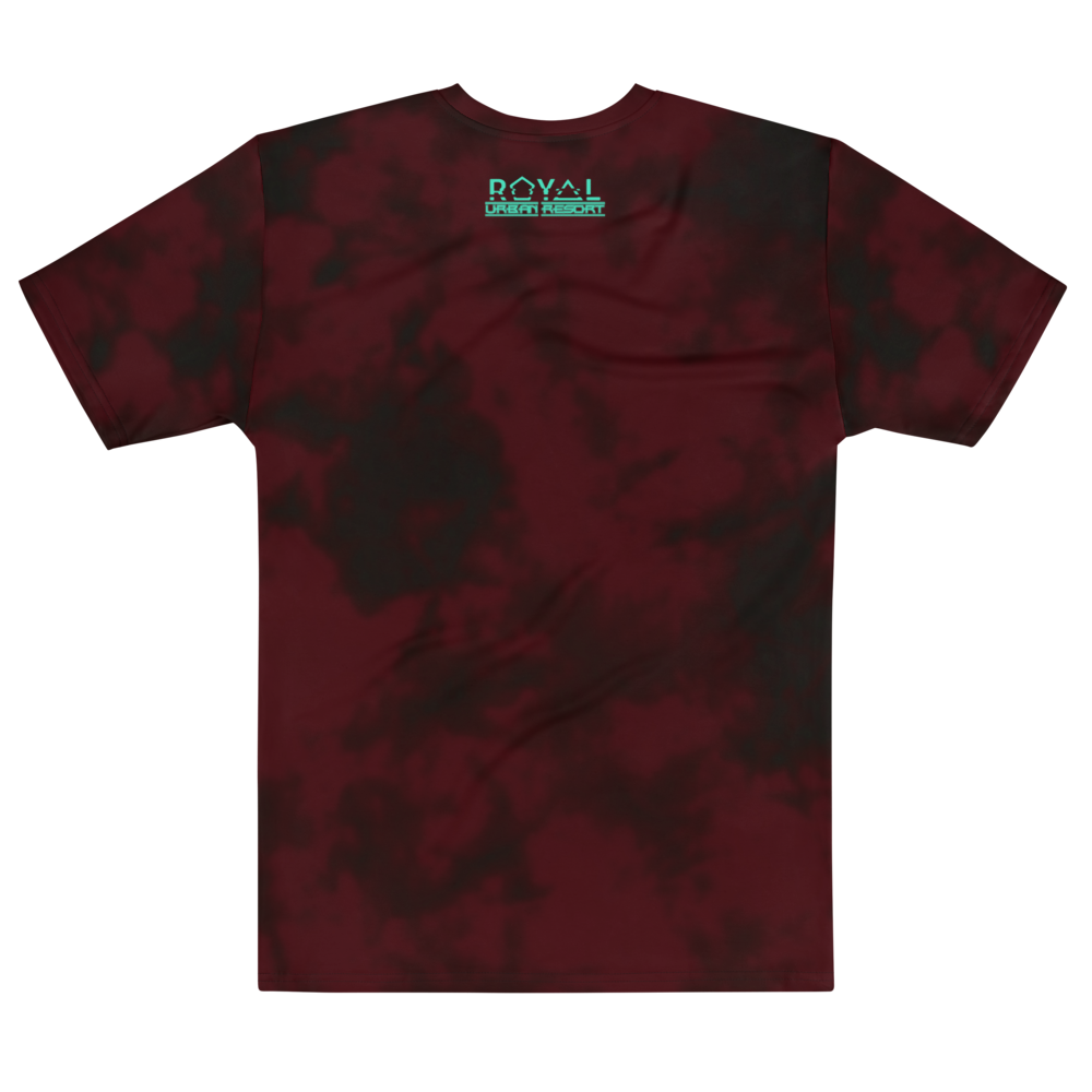 CRXWN | ROYAL Urban Resort 2021 | Royal Drip | D4L Drip By Any Means Wavy Season Synthwave Jersey Tee Golden Eye of Ra Red