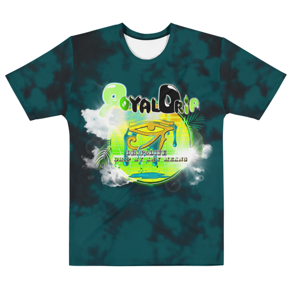CRXWN | ROYAL Urban Resort 2021 | Royal Drip | D4L Drip By Any Means Wavy Season Synthwave Jersey Tee Golden Eye of Ra Spruce Lime