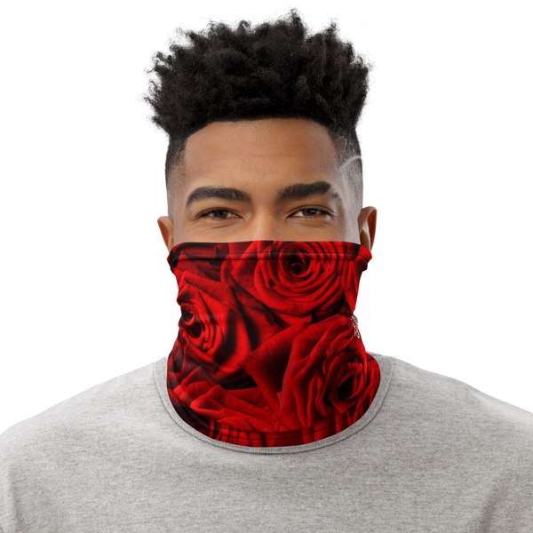 CRXWN | Drip or Dye Custom Vintage Rich Roses Print 3-in-1 UNISEX Gaiter