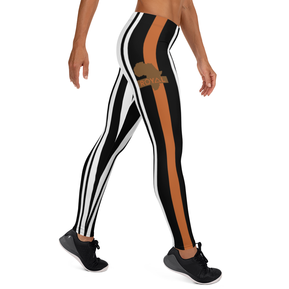 Women's Sport Outfit: double-face top + zebra leggings