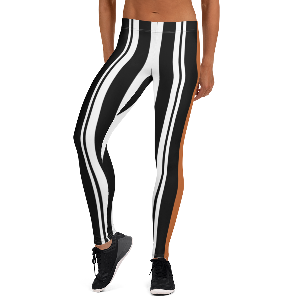 ROYAL. WEAR | ZEBRA CHROMA STRIPES LEGGINGS Fly Girl Original Zebra & Zebra Varieties