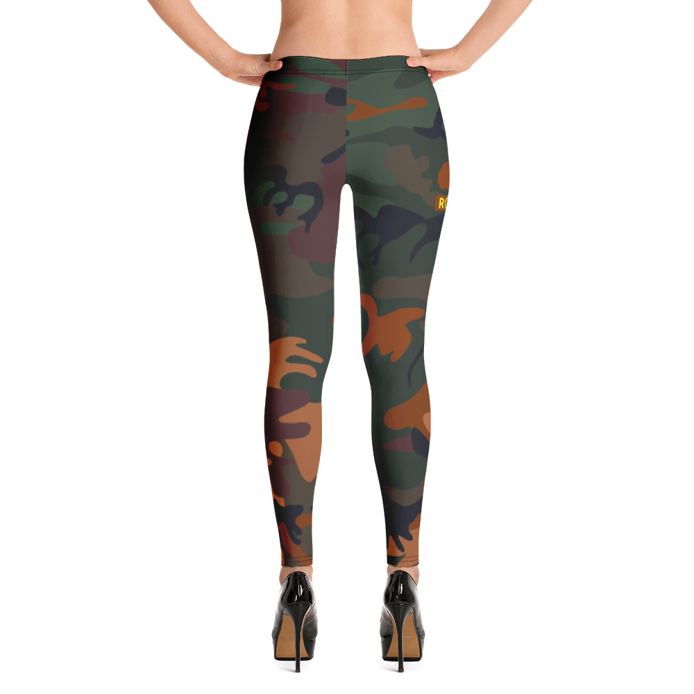 ROYAL WEAR | CAMO SAHARA NAMASTE ASHE COMFORT LEGGINGS