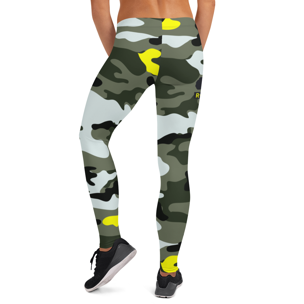 ROYAL WEAR | CAMO COMFORT LEGGINGS YELLOW SEASON & PURPLE SEASON VARIETY