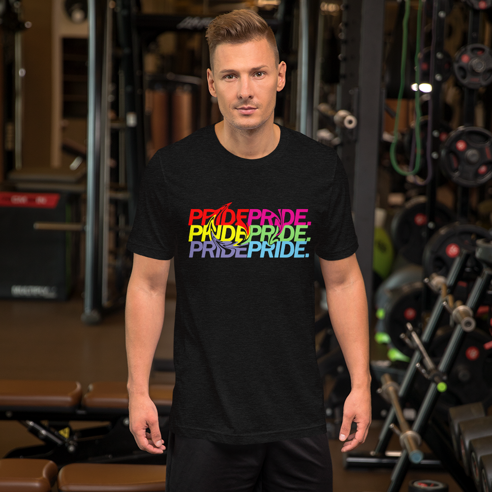 FEMME UNIV | LGBTQ PRIDEFEST Pride Swirl Unisex Tees VARIETIES AVAILABLE