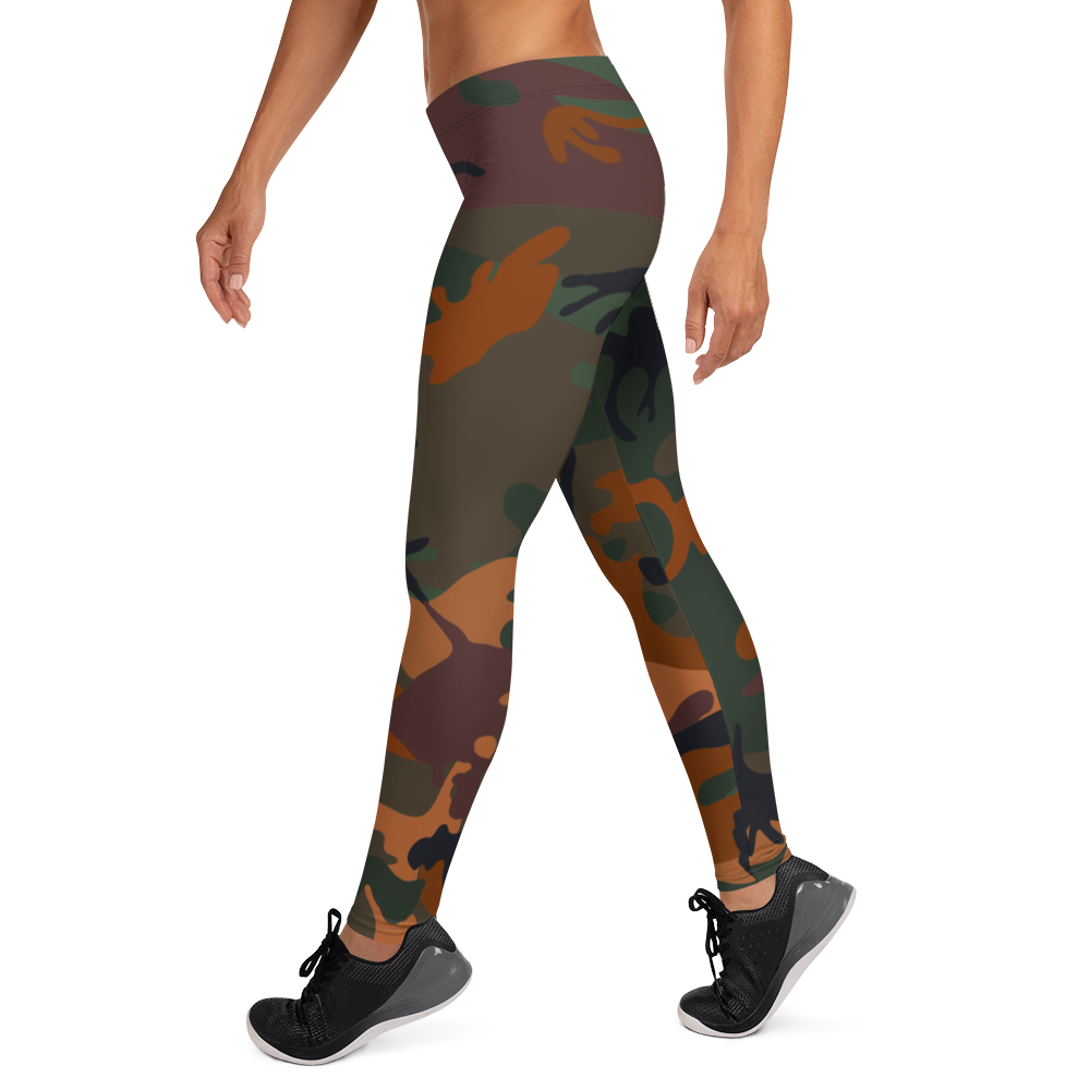 ROYAL WEAR | CAMO SAHARA NAMASTE ASHE COMFORT LEGGINGS